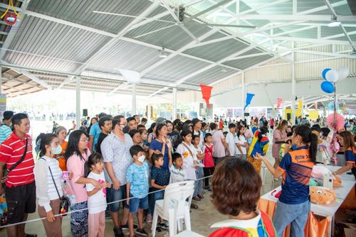 ภาพ No.111424:กิจกรรมงานวันเด็กแห่งชาติ รวมพลังเด็กเก่งและดี สร้างความดีสากล ปีที่ 6 ร่วมจัดโดย เทศบาลเมืองท่าโขลง พุทธสมาคมปทุมธานี องค์การบริหารส่วนตำบลคลองสาม ณ วัดพระธรรมกาย จ.ปทุมธานี วันที่ 13 มกราคม พ.ศ. 2567