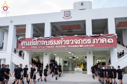 ภาพ No.343479:วันจันทร์ ที่ 17 สิงหาคม พ.ศ.2569 ชมรมสระบุรีร่มเย็นออกทำหน้าที่ชวนบวช  โครงการบรรพชาสามเณรเพื่อทดแทนคุณผู้มีพระคุณ และน้อมอุทิศถวายเป็นพระราชกุศล นักเรียนนายสิบตำรวจ รุ่นที่ 16 ณ ศูนย์ฝึกอบรมตำรวจภูธร ภาค 1 จ.สระบุรี