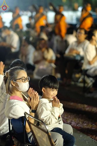ภาพ No.116819:พิธีต้อนรับพระธรรมยาตรา ปีที่ 12 ณ อนุสรณ์สถานบางปลา จ.นครปฐม วันที่ 21 มกราคม พ.ศ. 2567