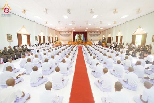ภาพ No.349469:วันอังคารที่ 15 กันยายน พ.ศ.2569  พิธีขอขมา รับบาตร ผ้าไตร และบรรพชา "โครงการบรรพชาและพัฒนาศีลธรรม นักเรียนนายสิบตำรวจรุ่นที่ 16“ ศูนย์ฝึกอบรมตำรวจภูธร ภาค 1 ณ วัดพระพุทธบาท ราชวรมหาวิหาร  จ.สระบุรี