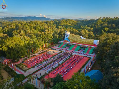 ภาพ No.64712:พิธีบรรพชาสามเณร โครงการบรรพชาสามเณร 500 รูป ประเทศบังกลาเทศ วันที่ 22 พฤศจิกายน พ.ศ. 2565