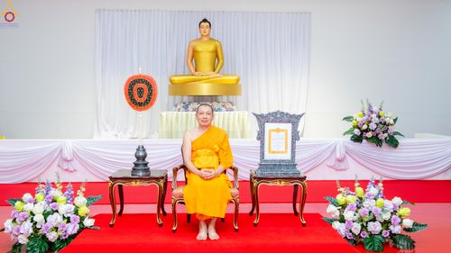 ภาพ No.343030:วันอาทิตย์ที่ 9 สิงหาคม พ.ศ.2569 พิธีมอบพัด ตั้งฐานานุกรม พระราชภาวนาวชิรวิเทศ วิ. ณ ห้องอาคารปลูกศรัทธา 2 วัดพระธรรมกาย