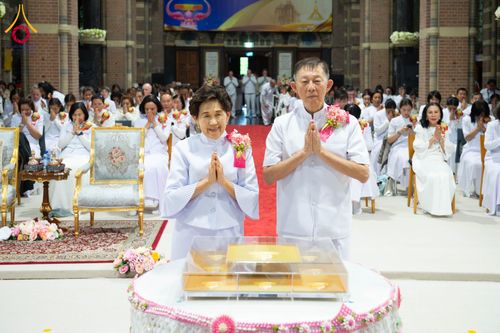 ภาพ No.329724:วันที่ 16 พฤษภาคม พ.ศ.2569 พิธีประดิษฐานพระประธาน และบรรจุพระบรมสารีริกธาตุ เนเธอร์เเลนด์