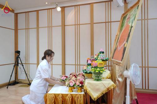 ภาพ No.346906:วันพฤหัสบดีที่ 27 สิงหาคม พ.ศ. 2569  พิธีปฏิบัติธรรมและทอดผ้าป่าบำรุงวัด เนื่องในวันธรรมชัย ณ วัดพระธรรมกายโตเกียว ประเทศญี่ปุ่น