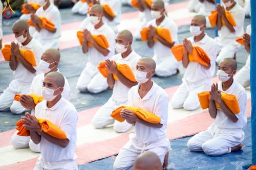 ภาพ No.130360:Photo Story ปฐมบรรพชาชาวพุทธมาร์มา Episode 3/5 วันที่ 9 กุมภาพันธ์ พ.ศ. 2567 ในโครงการบรรพชาสามเณร ครั้งแรกของชาวพุทธมาร์มา บังกลาเทศ ณ วัดธัมจักร อรัญกุฏิ เมืองรัมการ์ คาร์กาชารี บังกลาเทศ