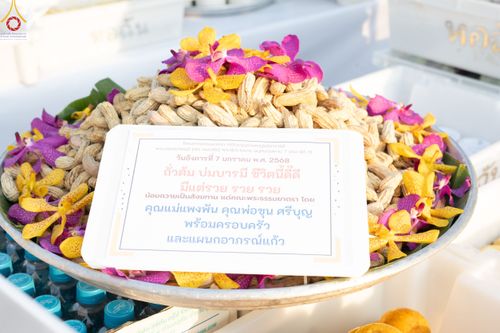 ภาพ No.190547:สาธุชนถวายภัตตาหารเป็นสังฆทาน แด่พระธรรมยาตรา ณ อนุสรณ์สถานมหาวิหารพระมงคลเทพมุนี (โลตัสแลนด์) อ.สองพี่น้อง จ.สุพรรณบุรี ในโครงการธรรมยาตรา กตัญญูบูชา มหาปูชนียาจารย์ พระมงคลเทพมุนี(สด จนฺทสโร) พระผู้ปราบมาร แห่ง ปีที่ 13 วันที่ 7 มกราคม พ.ศ.2568