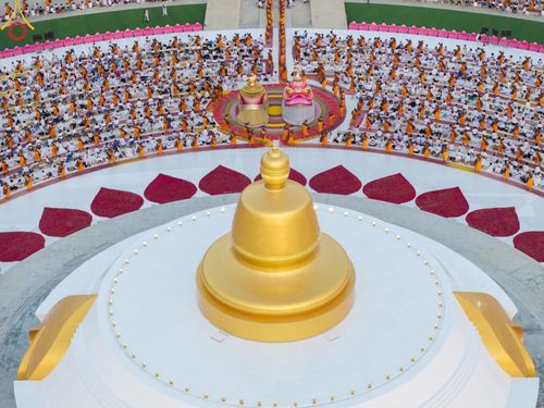ภาพ No.116704:พิธีต้อนรับพระธรรมยาตรา ปีที่ 12 ณ อนุสรณ์สถานบางปลา จ.นครปฐม วันที่ 21 มกราคม พ.ศ. 2567