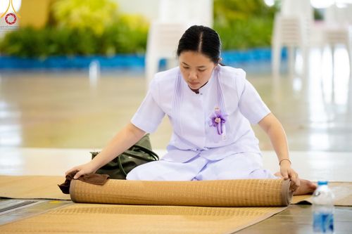 ภาพ No.134656:V.35 เพื่อบุญต้นเดือน การรับบุญของเจ้าหน้าที่หน่วยงานต่างๆ เพื่องานบุญวันอาทิตย์ต้นเดือน ณ วัดพระธรรมกาย วันที่ 7 เมษายน พ.ศ. 2567