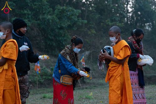 ภาพ No.131055:Photo Story ปฐมบรรพชาชาวพุทธมาร์มา Episode 4/5 วันที่ 13 กุมภาพันธ์พ.ศ. 2567 ณ วัดธัมจักร อรัญกุฏิ บังกลาเทศ