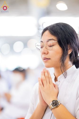 ภาพ No.126706:พิธีบูชาข้าวพระ ในวันอาทิตย์ต้นเดือนที่ 3 มีนาคม พ.ศ. 2567 ณ วัดพระธรรมกาย จ.ปทุมธานี