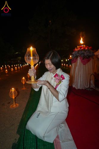 ภาพ No.309113:วันศุกร์ที่ 6 กุมภาพันธ์ พ.ศ.2569 พิธีจุดประทีปโคมลาน ปล่อยโคมลอยถวายเป็นพุทธบูชา  ณ ลานธรรมเจดีย์วัดทุ่งเจริญธรรม อ.อมก๋อย จ.เชียงใหม่