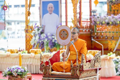 ภาพ No.316483:วันอาทิตย์ที่ 29 มีนาคม พ.ศ. 2569 พิธีทอดผ้าบังสุกุลและพิธีชำระร่าง โยมพ่อณรงค์ จินตมากุล  สิริอายุ 99 ปี 11 เดือน โยมบิดา พระครูปลัดรัตนวีรวัฒน์ (รังสฤษดิ์ อิทฺธิจินตโก) ที่ปรึกษาเจ้าคณะจังหวัดปทุมธานี เจ้าอาวาสวัดพระธรรมกาย  ณ ฌาปนสถานชั่วคราว ทางเข้า 