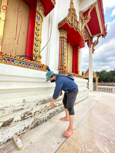 ภาพ No.65778:การเตรียมงานอุปสมบท วัดเกิดการอุดมและวัดมงคลพุการาม อ.คลองหลวง จ.ปทุมธานี โดยเจ้าหน้าที่สำนักสื่อ DMC ในโครงการอุปสมบทบูชาธรรม มหาปูชนียาจารย์ประจำปี 2565 เมื่อวันที่ 6 ธันวาคม พ.ศ. 2565