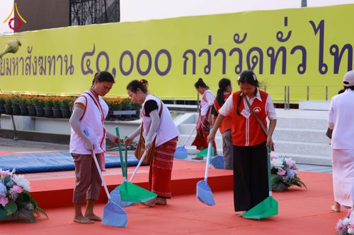 ภาพ No.324237:วันที่ 17-21 เมษายน 2569 เตรียมงานถวายสังฆทาน40000กว่าวัดทั่วประเทศ