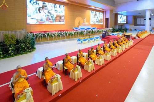 ภาพ No.64101:พิธีมุทิตาสักการะพระมหาเถระและพระเถระ ครั้งที่ 28 ประจำปี พ.ศ. 2565 วันอาทิตย์ที่ 20 พฤศจิกายน พ.ศ. 2565 ณ ห้องแก้วสารพัดนึก 1 สภาธรรมกายสากล วัดพระธรรมกาย