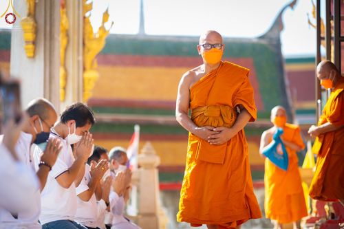 ภาพ No.66949:พิธีอุปสมบท วัดบางโฉลงใน จ.สมุทรปราการ รับบุญจัดงานโดย สำนักกัลยาณมิตรสากล เมื่อวันที่ 7 ธันวาคม พ.ศ. 2565