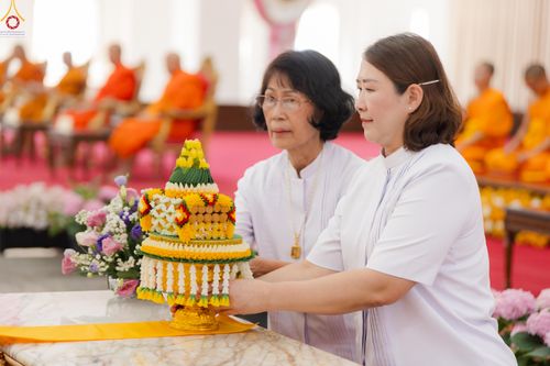 ภาพ No.331860:วันพฤหัสบดีที่ 4 มิถุนายน พ.ศ.2569 พิธีต้อนรับเปรียญธรรม 9 ประโยค และเปรียญธรรม 6 ประโยค  ณ อาคารธรรมสภา วัดบ้านขุน ต.บ่อหลวง อ.ฮอด จ.เชียงใหม่