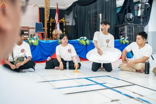 ภาพ No.329315:วันที่ 16 – 17 พฤษภาคม พ.ศ.2569 เตรียมงานจุดประทีปวิสาขบูชานานาชาติ  บุโรพุทโธ (Borobudur) ประเทศอินโดนีเซีย