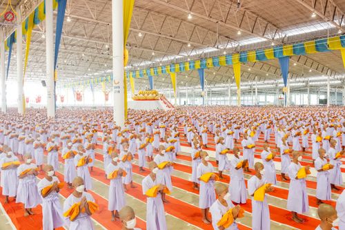 ภาพ No.79883:พิธีขอบรรพชา , พิธีคล้องอังสะ พิธีขอสรณคมน์และศีล , พิธีขอนิสสัย ในโครงการบรรพชาสามเณรฟื้นฟูพระพุทธศาสนาทั่วไทย วันเสาร์ที่ 8 เมษายน พ.ศ.2566