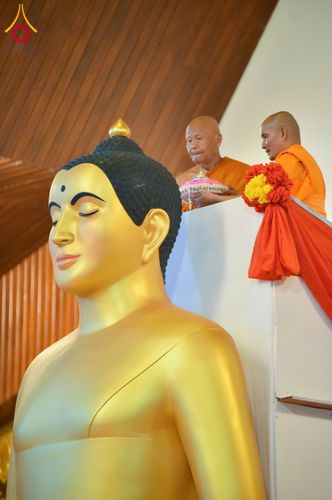 ภาพ No.210755:วันพฤหัสบดีที่ 13 มีนาคม พ.ศ. 2568  สมโภชพระประธานอุโบสถวัดป่าอุบลแก้ว จังหวัดอุบลราชธานี