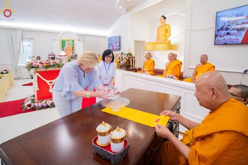 ภาพ No.144797:พิธีประดิษฐานลูกนิมิตมหาสมบัติ ผูกสีมาสถาปนาอุโบสถ บูชาธรรม ๘๐ ปี หลวงพ่อธัมมชโย วันอาทิตย์ที่ ๓๐ มิถุนายน พ.ศ. ๒๕๖๗ วัดพระธรรมกายนิวเจอร์ซี ประเทศสหรัฐอเมริกา