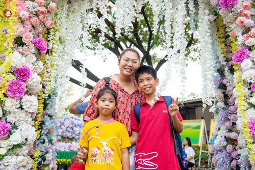 ภาพ No.111317:กิจกรรมงานวันเด็กแห่งชาติ รวมพลังเด็กเก่งและดี สร้างความดีสากล ปีที่ 6 ร่วมจัดโดย เทศบาลเมืองท่าโขลง พุทธสมาคมปทุมธานี องค์การบริหารส่วนตำบลคลองสาม ณ วัดพระธรรมกาย จ.ปทุมธานี วันที่ 13 มกราคม พ.ศ. 2567