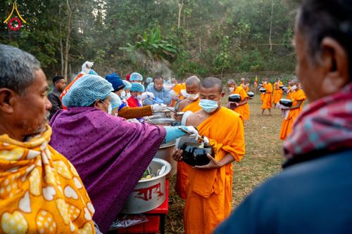 ภาพ No.131061:Photo Story ปฐมบรรพชาชาวพุทธมาร์มา Episode 4/5 วันที่ 13 กุมภาพันธ์พ.ศ. 2567 ณ วัดธัมจักร อรัญกุฏิ บังกลาเทศ