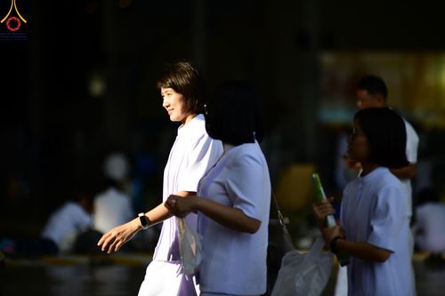 ภาพ No.149992:พิธีตักบาตร , พิธีปฎิบัติธรรม , พิธีถวายภัตตาหารเมนูสวรรค์ ในพรรษาแห่งการเข้าถึงธรรม วันธรรมชัย วันอังคารที่ 27 สิงหาคม พ.ศ.2567 ณ สภาธรรมกายสากล วัดพระธรรมกาย