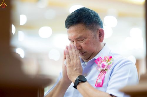 ภาพ No.235073:วันเสาร์ที่ 26 กรกฎาคม พ.ศ. 2568 พิธีทอดผ้าป่าบูรณปฏิสังขรณ์ วัดสามพระยาวรวิหาร ณ ศาลาอบรมสงฆ์ วัดสามพระยาวรวิหาร เขตพระนคร กรุงเทพมหานครฯ