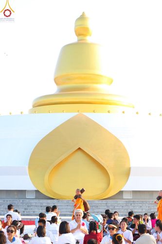 ภาพ No.116710:พิธีต้อนรับพระธรรมยาตรา ปีที่ 12 ณ อนุสรณ์สถานบางปลา จ.นครปฐม วันที่ 21 มกราคม พ.ศ. 2567
