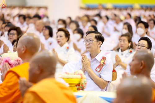 ภาพ No.243692:วันอาทิตย์ที่ 7 กันยายน พ.ศ. 2568 พิธีบูชาครูผู้ค้นพบวิชชาธรรมกาย , พิธีบูชาข้าวพระ ณ สภาธรรมกายสากล วัดพระธรรมกาย