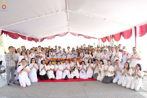 ภาพ No.82168:พิธีกลั่นแผ่นดินเพื่อสร้าง BOROBUDUR INNER PEACE SANCTURY ในวันเสาร์ที่ 3 มิ.ย. พ.ศ.2566 ณ ประเทศอินโดนีเซีย