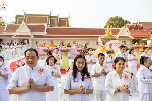 ภาพ No.296872:วันที่ 17 มกราคม พ.ศ. 2569 พิธีจุดประทีปถวายเป็นพุทธบูชา และบูชาธรรมมหาปูชนียาจารย์  ณ วัดโบสถ์บน ต.บางคูเวียง จ.นนทบุรี อนุสรณ์สถานลำดับที่ 4 สถานที่เกิดด้วยกายธรรม ในโครงการธรรมยาตรา กตัญญูบูชา มหาปูชนียาจารย์ พระมงคลเทพมุนี(สด จนฺทสโร) พระผู้ปราบมาร อ