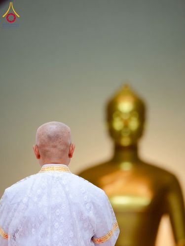 ภาพ No.223614:วันที่ 11 พฤษภาคม พ.ศ. 2568 พิธีบรรพชาของอุบาสก พิสิทธิ์ หมื่นแกล้ว  ณ วัดพระธรรมกาย