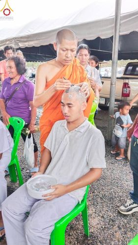 ภาพ No.133297:กิจวัตรกิจกรรมการฝึกตัวก่อนบวช และพิธีตัดปอยผมธรรมทายาท ณ ศูนย์ปฏิบัติธรรมและอบรมเยาวชนเมืองยะลา วันที่ 1-2 เมษายน พ.ศ. 2567