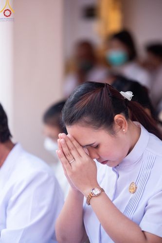 ภาพ No.112743:พิธีตักบาตรพระธรรมยาตราฯ ณ วัดสองพี่น้อง จ.สุพรรณบุรี วันที่ 15 มกราคม พ.ศ. 2567