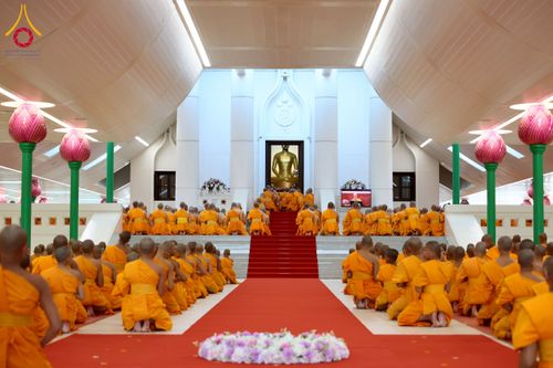 ภาพ No.233187:วันที่ 11 กรกฏาคม พ.ศ. 2568 พิธีอธิษฐานพรรษา ของคณะสงฆ์ ณ โบสถ์พระไตรปิฎก วัดพระธรรมกาย ต.คลองสาม อ.คลองหลวง จ.ปทุมธานี