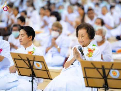 ภาพ No.121606:พิธีถวายภัตตาหารเป็นสังฆทาน แด่คณะพระธรรมยาตรา ปีที่ 12 วันที่ 31 มกราคม พ.ศ. 2567 ณ สภาธรรมกายสากล วัดพระธรรมกาย