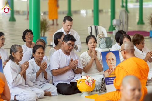 ภาพ No.244827:วันเสาร์ที่ 6 กันยายน พ.ศ. 2568 พิธีถวายบาตร บรรพชา อุปสมบทของนาคธรรมทายาท โครงการอุปสมบทหมู่บูชาธรรมครบรอบ 108 ปี  วันครูผู้ค้นพบวิชชาธรรมกาย ณ โบสถ์พระไตรปิฎก วัดพระธรรมกาย