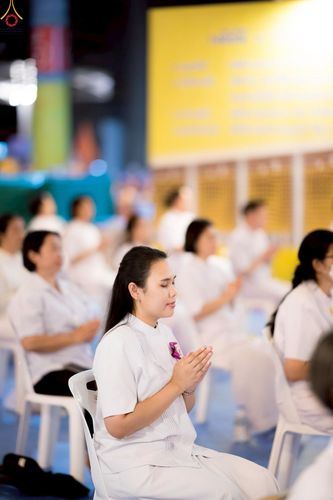 ภาพ No.241225:วันพุธที่ 27 สิงหาคม พ.ศ. 2568 พิธีฉลองชัยสวดมนต์ บทธัมมจักกัปปวัตตนสูตร ครบ 7,650,575,757 จบ ในวันธรรมชัย วัดพระธรรมกาย