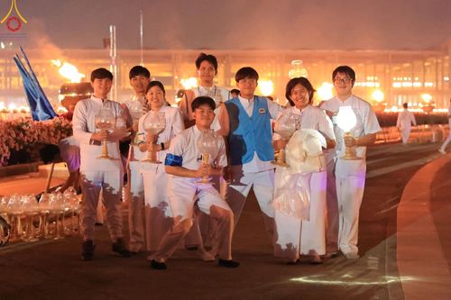 ภาพ No.125735:V.28 มาฆะ สาธุดังๆ  การรับบุญเตรียมงาน ปฎิบัติงาน เก็บงาน ของเจ้าหน้าที่หน่วยงานต่างๆ เพื่อวันมาฆบูชา วันเสาร์ที่ 24 กุมภาพันธ์ พ.ศ. 2567 ณ วัดพระธรรมกาย จ.ปทุมธานี