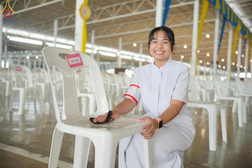 ภาพ No.158570:V.46 อาสาสมัครและเจ้าหน้าที่ทุกสถานะ ร่วมแรงร่วมใจรับบุญเตรียมงาน เก็บงาน งานบุญในเดือนกันยายน พ.ศ. 2567 ณ วัดพระธรรมกาย