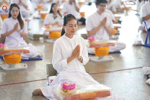 ภาพ No.131632:พิธีร่วมบุญบรรพชาสามเณร 5,000 รูป ณ บ้านแก้วเรือนทองคุณยาย สภาธรรมกายสากล วัดพระธรรมกาย วันเสาร์ที่ 23 มีนาคม พ.ศ. 2567