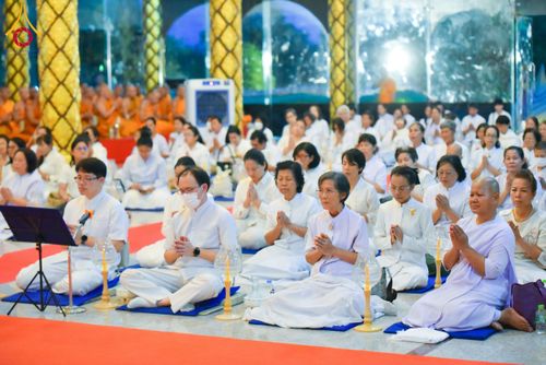 ภาพ No.210709:วันพฤหัสบดีที่ 13 มีนาคม พ.ศ. 2568  สมโภชพระประธานอุโบสถวัดป่าอุบลแก้ว จังหวัดอุบลราชธานี