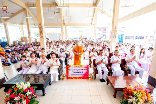 ภาพ No.192317:พิธีทอดผ้าป่าทำนุบำรุงศาสนสถาน ณ วัดเทพพล แขวงบางพรม เขตตลิ่งชัน กรุงเทพมหานคร ในโครงการธรรมยาตรา กตัญญูบูชา มหาปูชนียาจารย์ พระมงคลเทพมุนี(สด จนฺทสโร) พระผู้ปราบมาร อนุสรณ์สถาน 7 แห่ง ปีที่ 13 วันที่ 9 มกราคม พ.ศ. 2568