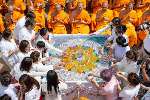 ภาพ No.91997:5 งานมหัคคตกุศล ณ วัดสิริวิเวก แขวงจำปาสัก สปป. ลาว วันที่ 1 พฤศจิกายน พ. ศ. 2566