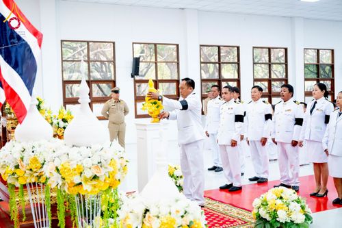 ภาพ No.276057:วันที่ 5 ธันวาคม พ.ศ. 2568 พสกนิกรอำเภอคลองหลวง พร้อมใจบำเพ็ญกุศลอุทิศถวาย “ในหลวงรัชกาลที่ 9” น้อมรำลึกในพระมหากรุณาธิคุณ เนื่องในวันคล้ายวันพระบรมราชสมภพ วันชาติ และวันพ่อแห่งชาติ ณ อาคารปลูกศรัทธา 2 วัดพระธรรมกาย อำเภอคลองหลวง จังหวัดปทุมธานี