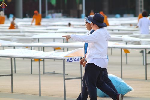 ภาพ No.320295:วันที่ 7-8 เมษายน พ.ศ.2569 การเตรียมงาน ณ ลานธรรม และ งานจราจร เพื่องานถวายมหาสังฆทาน 40,000 กว่าวัดทั่วประเทศ วันคุ้มครองโลก 22 เมษายน พ.ศ.2569 วัดพระธรรมกาย