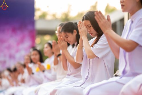 ภาพ No.105777:พิธีต้อนรับพระธรรมยาตรา ในโครงการธรรมยาตรากตัญญูบูชา มหาปูชนียาจารย์ พระมงคลเทพมุนี(สด จนฺทสโร) พระผู้ปราบมาร อนุสรณ์สถาน 7 แห่ง ปีที่ 12 วันที่ 3 มกราคม พ.ศ. 2567 ณ อนุสรณ์สถานโลตัสแลนด์ จ.สุพรรณบุรี