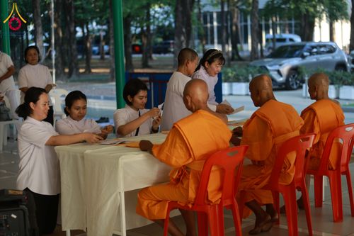 ภาพ No.321489:วันเสาร์ที่ 11 เมษายน พ.ศ.2569 พิธีขอบรรพชา พิธีขอสรณคมณ์และศีล, พิธีถวายบาตร พิธีอุปสมบท โครงการอุปสมบทหมู่ บูชาธรรมหลวงพ่อธัมมชโย พ.ศ.2569 โครงการอุปสมบทหมู่ธรรมทายาท ระดับอุดมศึกษา รุ่น 53 (ภาคฤดูร้อน) ณ วัดพระธรรมกาย ปทุมธานี